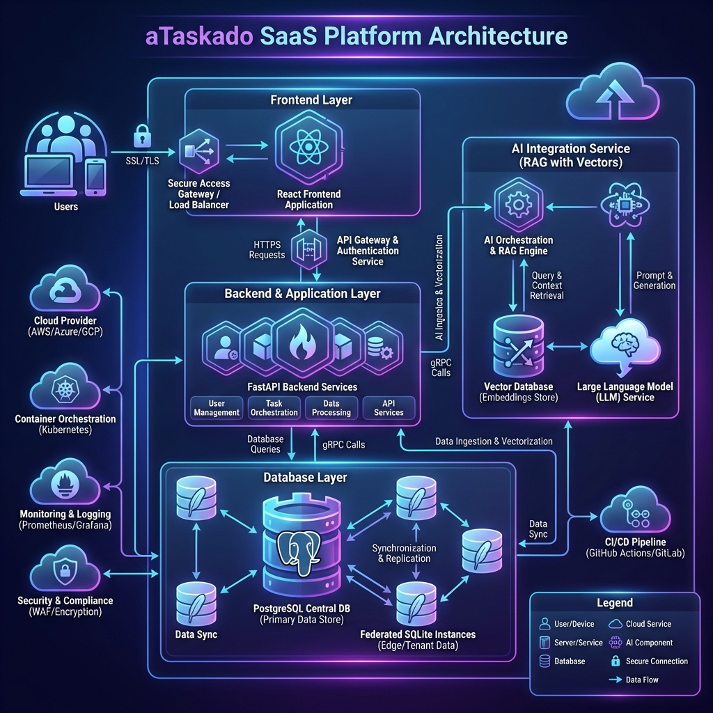 Arquitectura del Sistema Ataska2